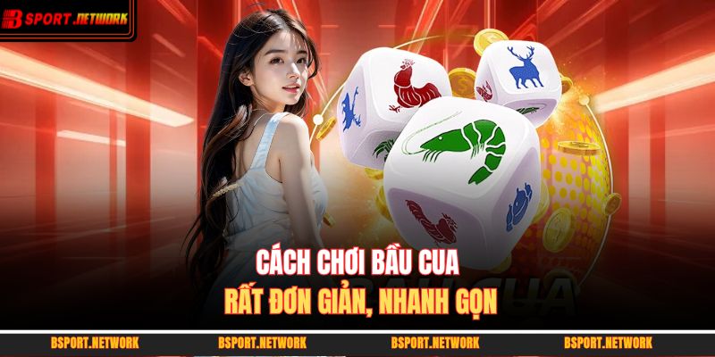 Cách chơi bầu cua rất đơn giản, nhanh gọn